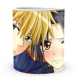 Кухоль GeekLand Kaichou wa Maid-sama Президент студ поради - покоївка! Місаки Такумі KWM 02.01 330 мл білий - мініатюра 2