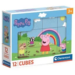 Кубики-пазл Clementoni Peppa Pig. Sunny day 12 шт. (41195)
