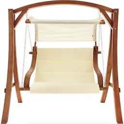 Садовые качели Di Volio Pergia двухместная бежевая