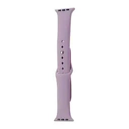 Ремінець Silicone Apple Watch 42/44/45/46/49 mm Opal Purple - мініатюра 2