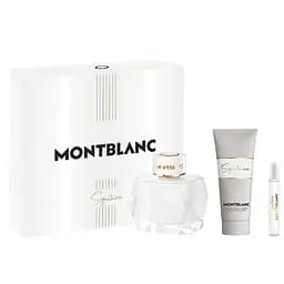 Набор Montblanc Signature 90 мл парфюмированная вода, 100 мл лосьон для тела, 7,5 мл мини