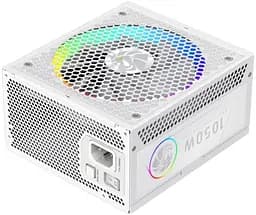 Блок живлення GameMax RGB PRO 1050G 1050W ATX 3.1 80+ Gold White (RGB PRO 1050G WH) - мініатюра 4