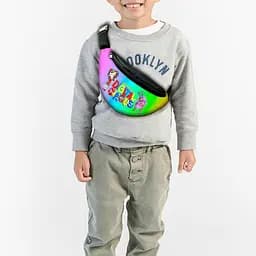 Сумка-бананка детская цифровой цирк "Digital Circus" ,32х15см,сумка для мальчика  через плечо (00218)