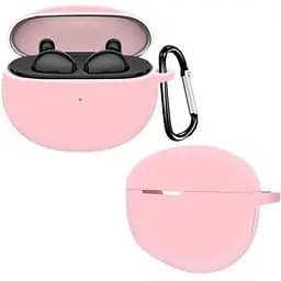 Чохол-накладка DK для Oppo Enco Air 1/2 | Silicone Candy Friendly з карабіном (012708) (pink)