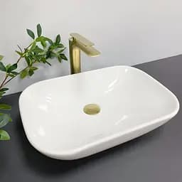 Умивальник VBI Pavia white накладний VBI-012605, Білий