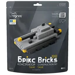 Конструктор Tigres Брикс Танк 190 эл. (40010)