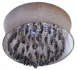 Люстра стельова Brille галогенна з абажуром G4 20W BG (BR-01253S/9)