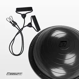 Балансувальна платформа EasyFit BOSU 60 см чорна - мініатюра 2
