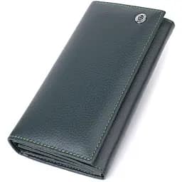 Вертикальный кошелек из натуральной кожи ST Leather 17.5х9х3 см acs0029697