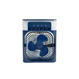 Портативний вентилятор настільний з підсвіткою та зволожувачем Air Cooler Fan USB - мініатюра 5