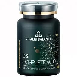 Диетическая добавка Vitalis Balance D3 Complete 4000 60 таблеток (2370036)