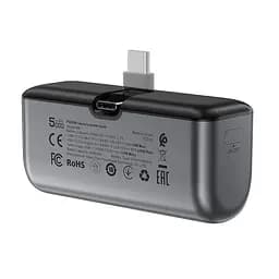 Портативний ЗП Power Bank Acefast M9 PD20W 5000 mAh Black - мініатюра 2