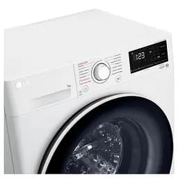 Пральна машина LG фронтальна, 7кг, 1200, A+++, 48см, дисплей, пара, інвертор, білий (F2V3HS0WW) - мініатюра 9