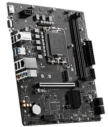 Материнська плата MSI PRO H610M-E DDR4 (PRO H610M-E DDR4) (Socket 1700, Intel H610, Micro-ATX) - мініатюра 3