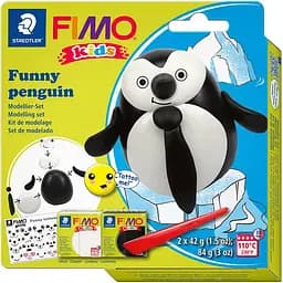 Набор Fimo Kids Пингвинчик 2 цвета 42 г  