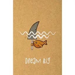 Еко-блокнот Kiri sketch "Мрій" в крапку на пружині