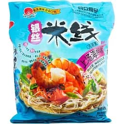 Локшина швидкого приготування Hezhong з морепродуктами 105 г