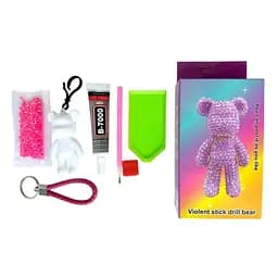 Дитячий набір для творчості "Створи брелок Ведмедик" ColorArt FV21