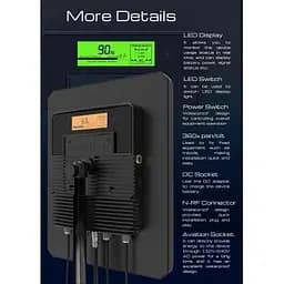 Підсилювач сигналу для дрона ALIENTECH DEIMOX 915MHz 1.2G 2.4G 5.2G 5.8G VM (DMX-09122450DSB/EU)