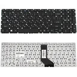 Клавіатура для ноутбука ACER (E5-522, E5-573) ukr, black, без кадру