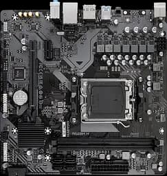 Материнська плата Gigabyte A620M H rev. 1.0 Socket AM5 (A620M H REV1.0) Б/В