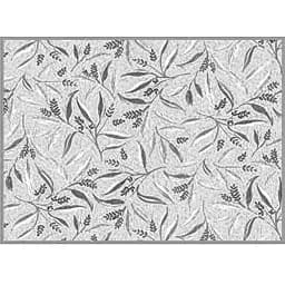 Коврик для сушки посуды Ardesto Grey Leaves серый 38 x 51 см (ART17GL)