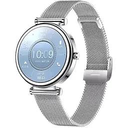 Смарт-часы Lemfo I110 стальной ремешок silver (16733)