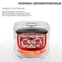 Мультиварка - рисоварка Henschll HS-2002 з електронним керуванням та таймером 6л 14 програм 2000Вт LED дисплей - мініатюра 7
