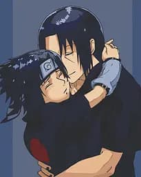 Картина по номерам. Art Craft "Итачи и Саске" 40х50 см 10265-AC