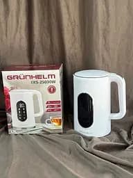 Електрочайник Grunhelm EKS-25030W  1.7л 2200Вт Білий - мініатюра 6