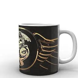 Кухоль GeekLand Сини Анархії Sons of Anarchy символ SA.002.14 330 мл білий