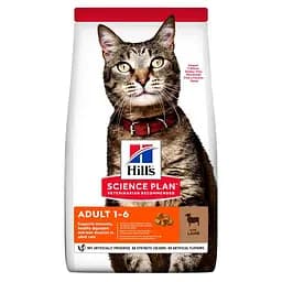 Сухой корм Hill's SP Adult для взрослых кошек с ягненком 1.5 кг