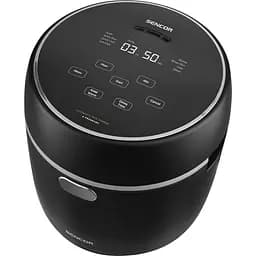 Рисоварка Sencor чорний 0.6 л 350 Вт (SRM0671BK) - мініатюра 3