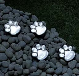 Світильник Solar Paw Print Lights на сонячній батареї 4 шт. - мініатюра 2