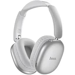 Накладные беспроводные наушники Hoco W73 Graceful (App) Silver