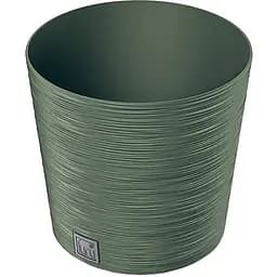 Горщик для квітів Prosperplast Furu з вкладкою 10.2 л зелений (57239-5615)