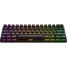 Клавіатура SteelSeries Apex Pro Mini RGB OmniPoint Switches Wireless Black (64842) - мініатюра 2