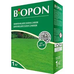 Добриво гранульоване Biopon Для газонів з мохом 1 кг