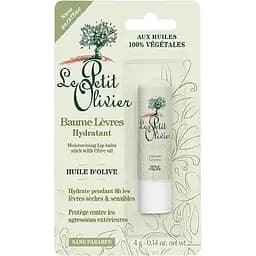 Бальзам для губ зволожувальний Le Petit Olivier Moisturising Lip Balm з оливковою олією 4 г (3549620011616)