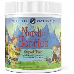 Витамины и минералы Nordic Naturals Nordic Berries 120 желеек