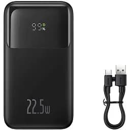 Зовнішній акумулятор Baseus Comet Series 20000mAh 22.5W портативний акумулятор 2024 чорний - мініатюра 4