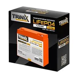 Акумуляторна батарея літій-залізо-фосфатна 12.8В 18А*год Trinix TLFP-1218 Ultra LiFePO4 (Orange) (44-00092) - мініатюра 6
