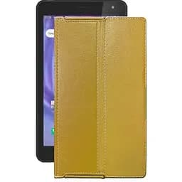 Чехол StatusCASE из экокожи для планшета Prestigio Seed A7 (PMT4337) Золотой