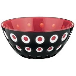 Салатник Guzzini Le Murrine 20 см черный с красным (279420146)