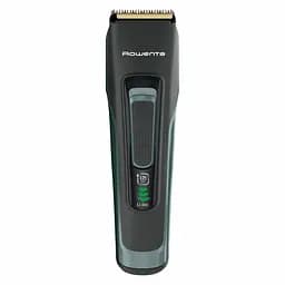 Rowenta Машинка для стрижки Advancer, для бороди, вусів, голови, мережа+акум., роторний мотор, насадок-2, кейс, титан.напил., темно-зелений - мініатюра 2