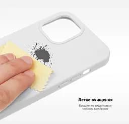 Чехол-накладка силиконовый противоударный для Apple iPhone 14 Pro Max, панель с защитой всего корпуса, софт-тач, grapefruit, ArmorStandart (ARM62443) - мініатюра 5
