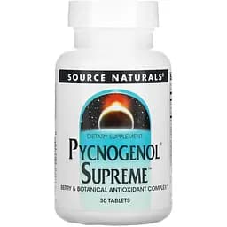 Пікногенол Source Naturals максимальний 30 таблеток