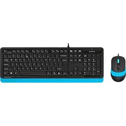 Комплект клавіатура + миша A4Tech Fstyler F1010 Black/Blue (1147546) [114614]