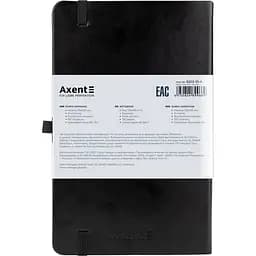 Книга записна Axent Partner Lux A5- в клітинку 96 аркушів чорна (8202-01-A) - мініатюра 3