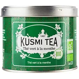 Чай зелений Kusmi Tea Spearmint М'ята органічний, 100 г